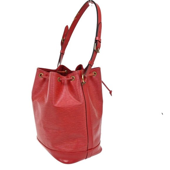 LOUIS VUITTON Noe GM LV Drawstring Shoulder Bag Epi Leather Red - Picture 2 of 14